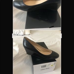 Black dress shoes Nine West size 7 1/2